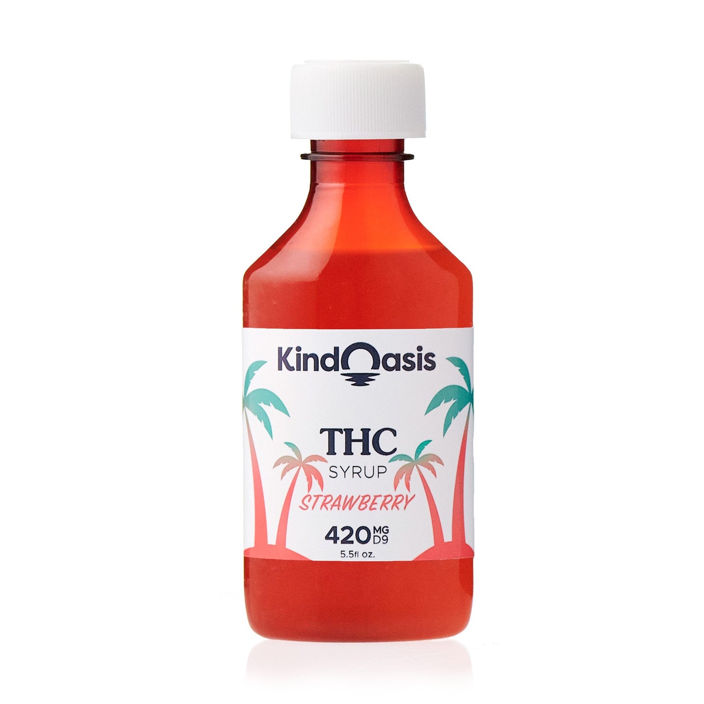 Delta 9 THC Syrup - 420mg - Strawberry