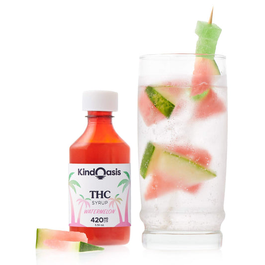 Delta 9 THC Syrup - 420mg - Watermelon