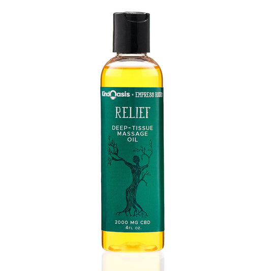 Kind Oasis - Deep Tissue Massage Oil - Relief 2000mg CBD