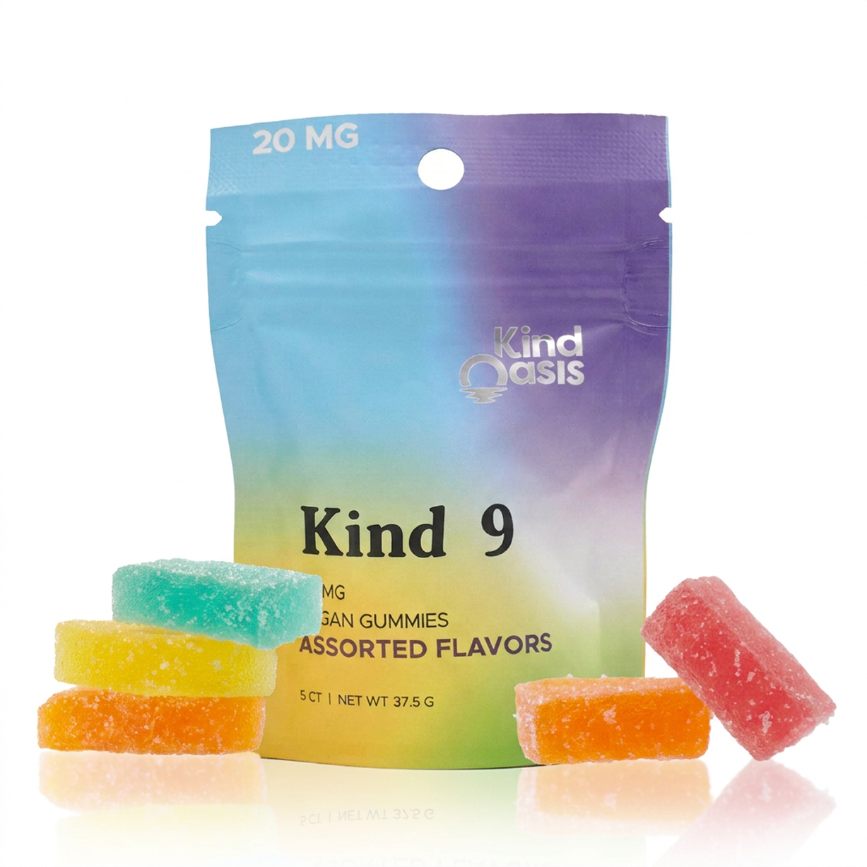 Kind 9 Gummies (20mg) - 5ct
Assorted